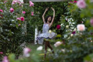dance portrait at all who wander flower farm